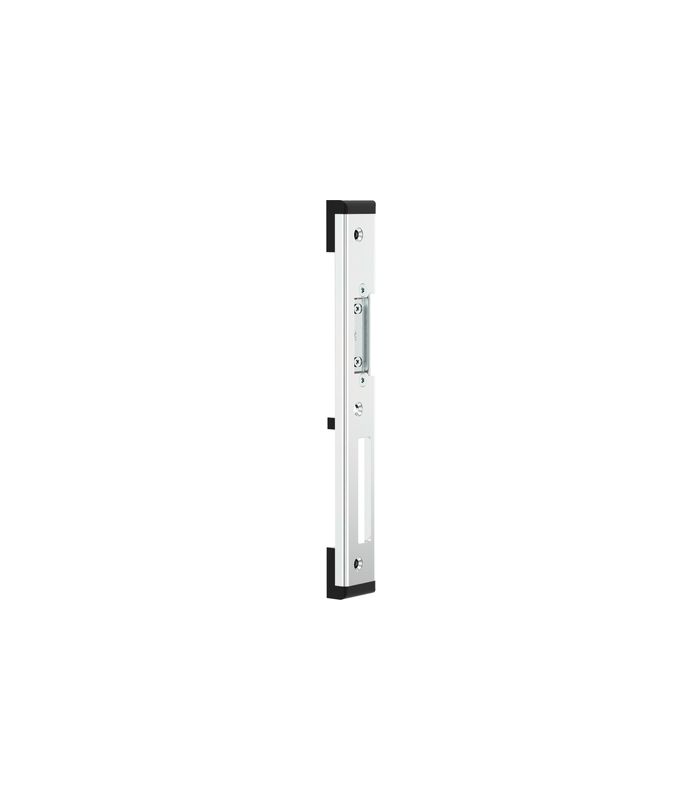 Schließblech U-Profil 30x8mm, Länge 216 mit Austauschstück,, Nutlage 12mm
