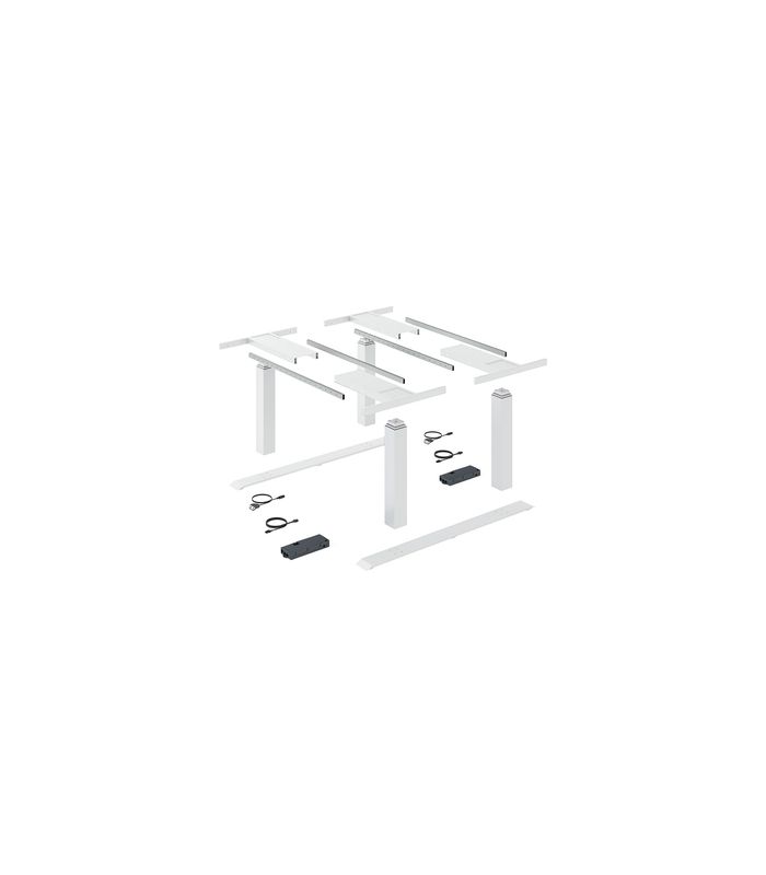 LegaDrive Systems Tischgestell-Set Bench, weiß