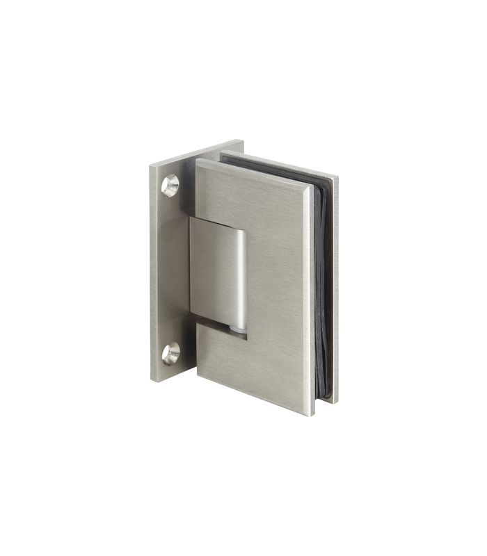 Glas-Pendeltürband edelstahlfarben 90° Feststellung 6852 GW
