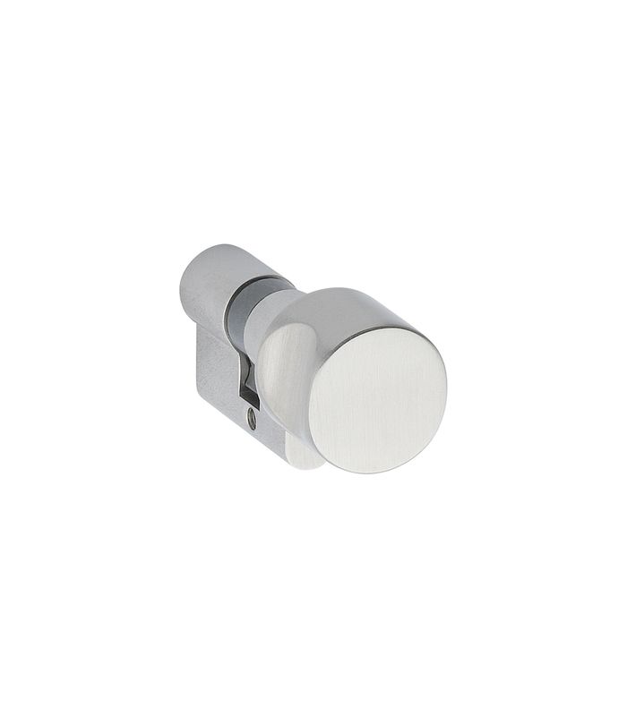 Profil-Knaufzylinder für Glas mmv ohne Schl. L=S 25,8/K 17 mm