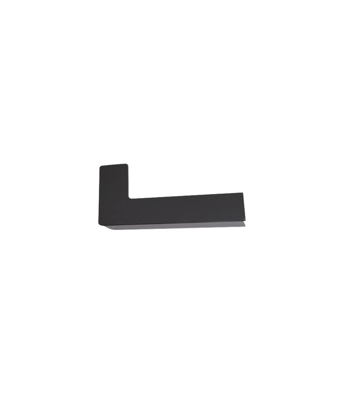 Bank Abschluss 340 mm LM RAL 7016 Putz 18 mm links