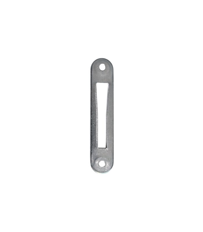 Schließblech rund 80 X 16 mm Nr. 105b/3 zu Einsteckgetriebe verzinkt