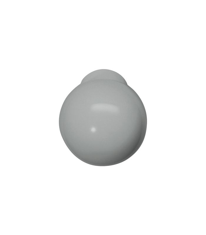 Knopflochteil 123.23RLT 9mm,felsgrau