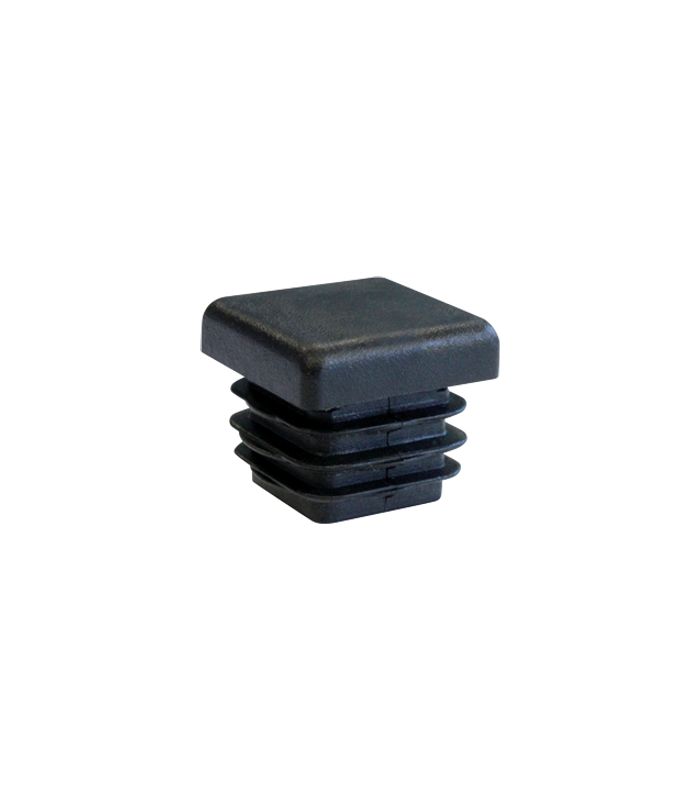 Kunstst-Stopfen fest schwarz 40 x 20 x 3,0 mm