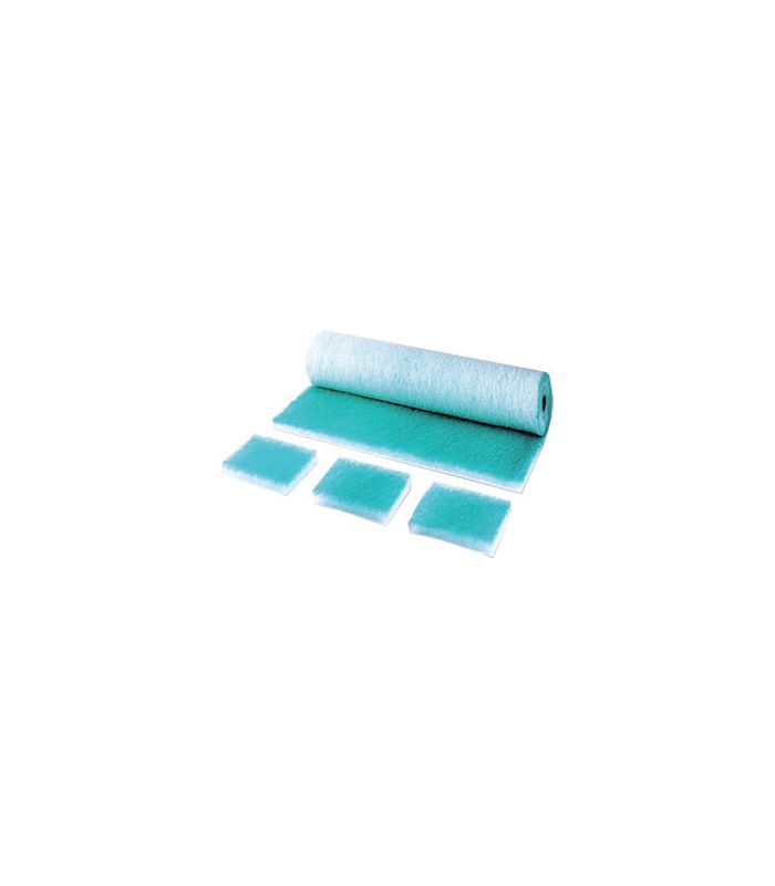 Farbnebelabscheide-Filtermatte glas-grün 1,25 x 25