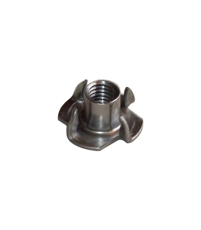 Einschlagmutter M8 x 11 mm Stahl blank