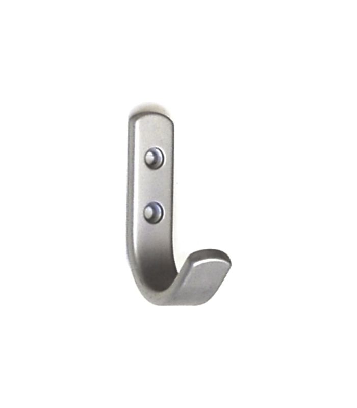 Mantel-Haken Amorgos Aluminium H 72 B 16 mm