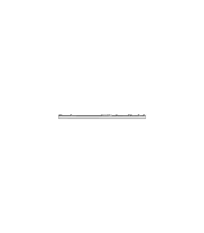 Drehkipp-Einlegelehre, für Mittelverriegelung, NT Designo II, DL-R, St, verzinkt
