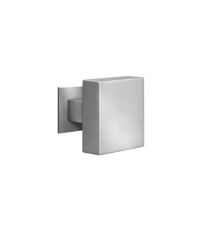 Knopf EK570 RQ zentriert fest Edelstahl matt