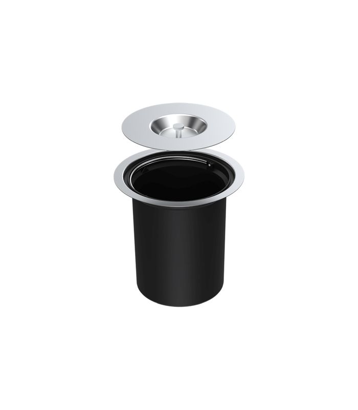 Bin.it Drop, 5 l, 235 mm, Kunststoff schwarz