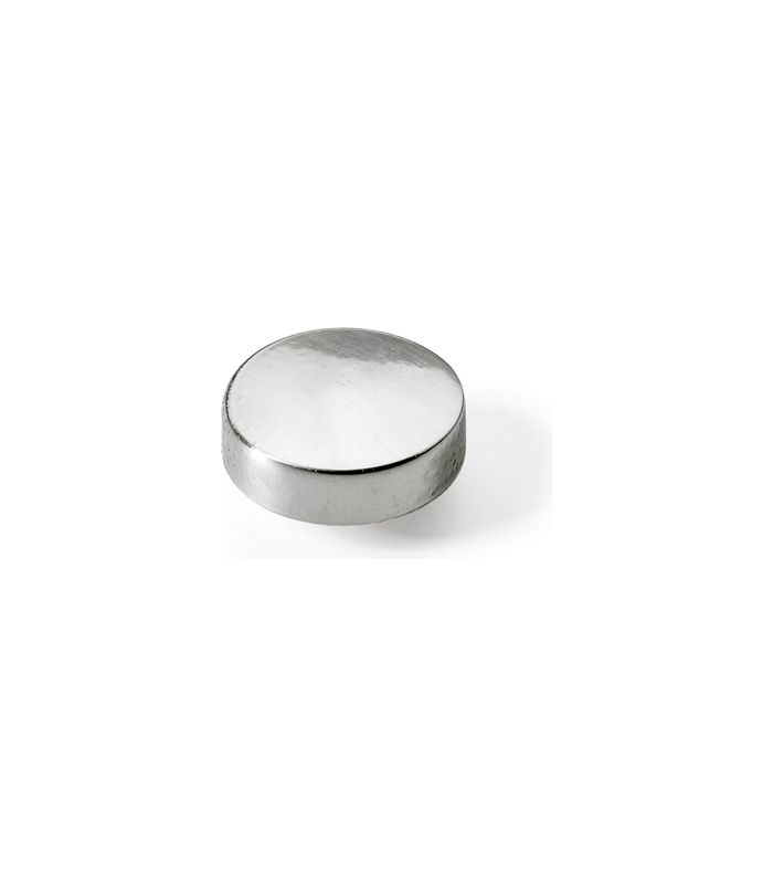 Möbelgriff- Befestigungssockel, Durchmesser 18mm, ProDecor, 9113652, Höhe 5,2mm glanz verchromt