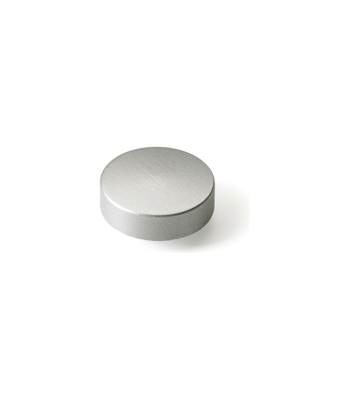 Möbelgriff- Befestigungssockel, Durchmesser 18mm, ProDecor, 9113651, Höhe 5,2mm matt verchromt