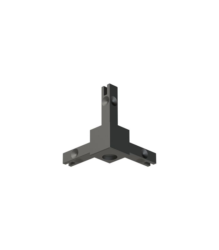 Cadro Verbindungsknoten 3-fach LED-Ausgang Edelstahl Optik
