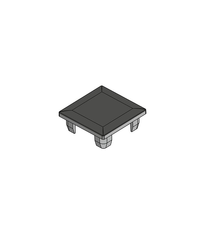 Cadro Profil-Abdeckkappe Standard grau