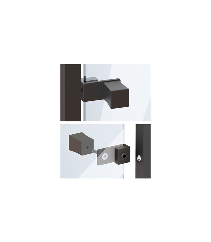 HETTICH Glasadapter CADRO 9303937 für Möbel knopf,edelstahloptik