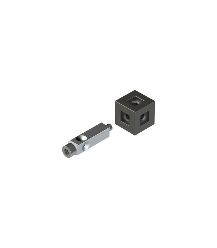 Cadro Universalverbindungsknoten Edelstahl Optik