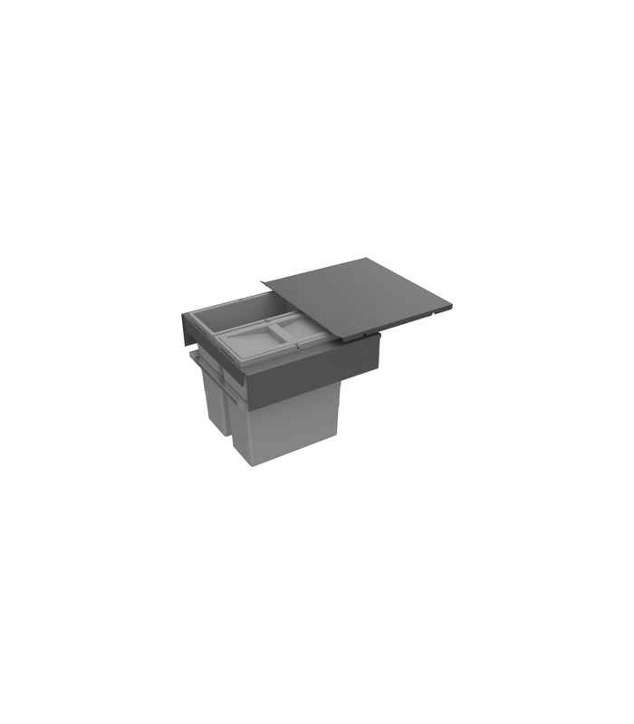 Küchen-Abfallsystem, KB450mm, 28l,KF/STA Frame 9352421,anthrazit