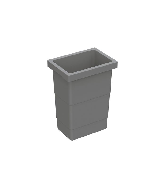 Abfallsystem-Eimer,Inh.2,5l,KF anthrazit 9352428,ohne Deckel (separat)
