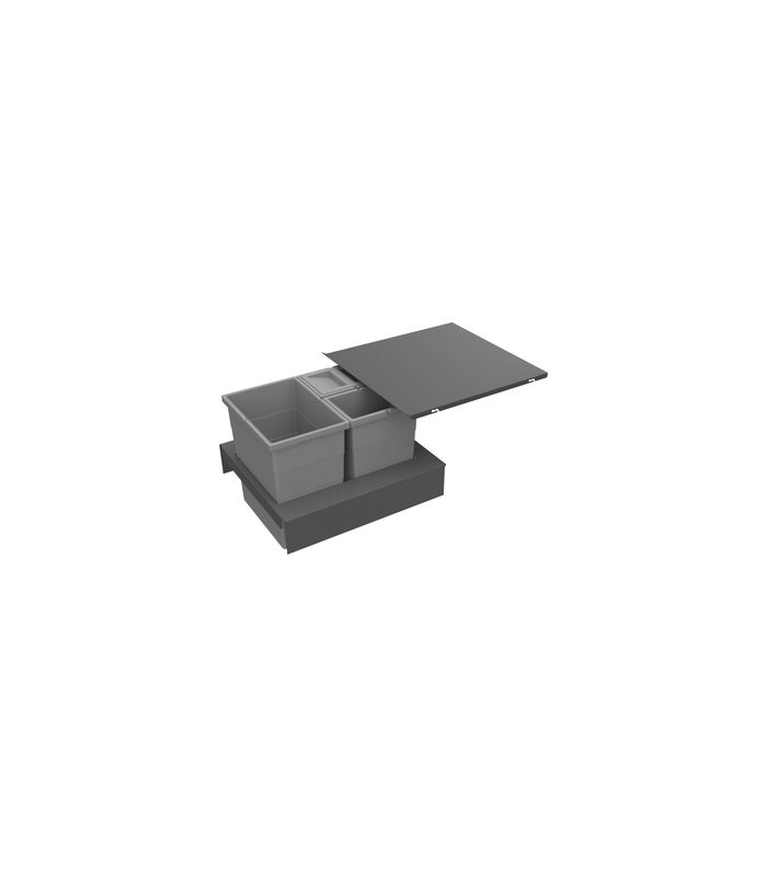 Küchen-Abfallsystem, KB500mm, 34l,KF/STA Base 9352444,anthrazit