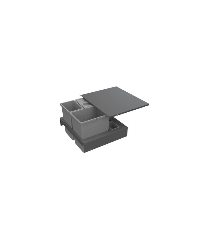 Küchen-Abfallsystem, KB600mm, 34l,KF/STA Base 9352445,anthrazit