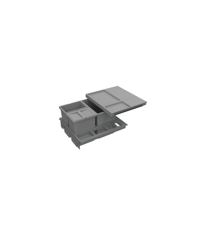 Küchen-Abfallsystem, KB500mm, 34l,KF InsertFlex 9352459,anthrazit