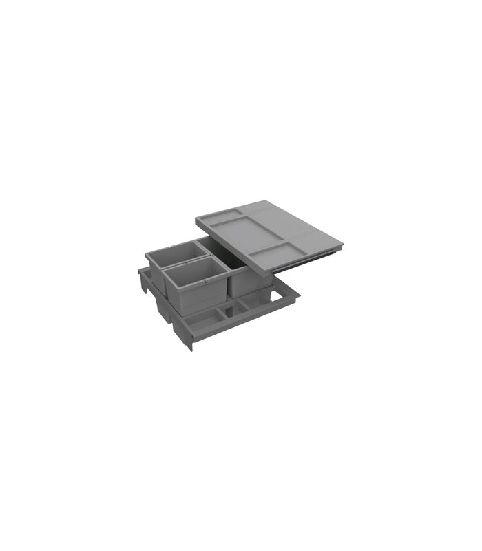 Küchen-Abfallsystem, KB600mm, 34l,KF InsertFlex 9352468,anthrazit