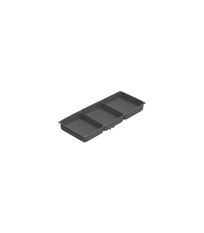 Hosenhalter-Abl.schale,Kunststoff anthrazit Amari 9352736,B243mm,H37mm,T107mm