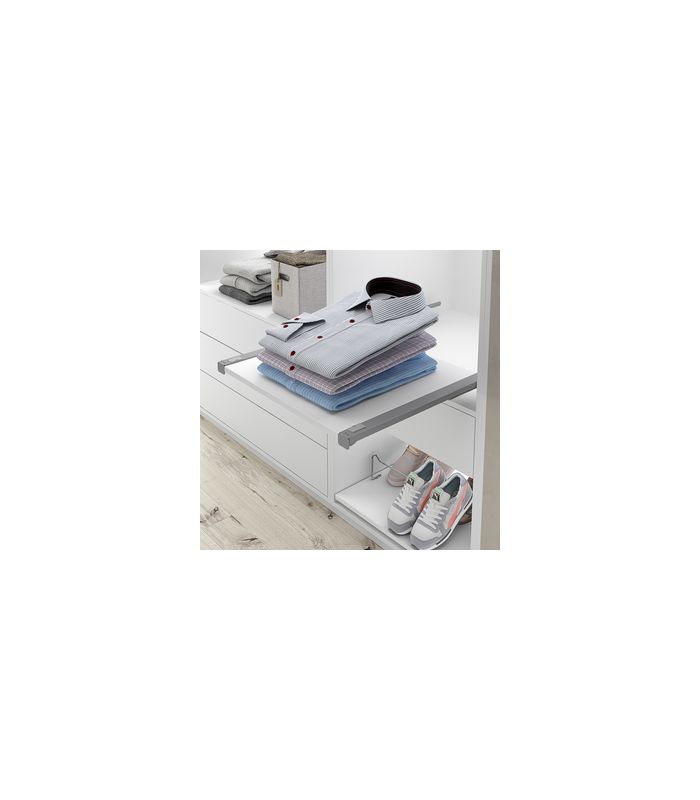 Schrank-Tablarauszug,mit Dämpfung,Stahl Amari 9352741,anthr. pulverbeschichtet