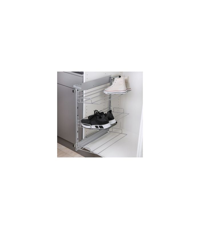 Schrank-Schuhauszug,m.Kugelvollausz.,STA 9352769,silber