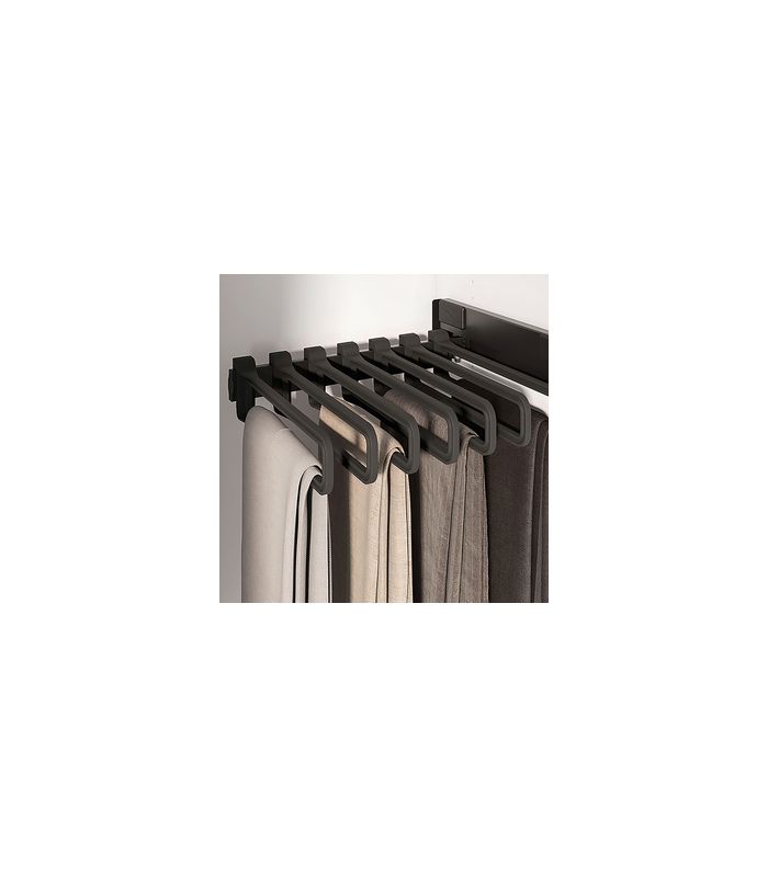 Schrank-Hosenhalter,Lichte KB 457 Conero 9352793,mit Kugelauszug,schwarz