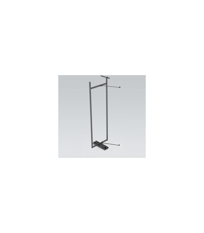 Küchen-Hochschr.ausz.rahmen,Stahl anthrazit Dispensa DOU III 9352801,Rahm.H1700mm