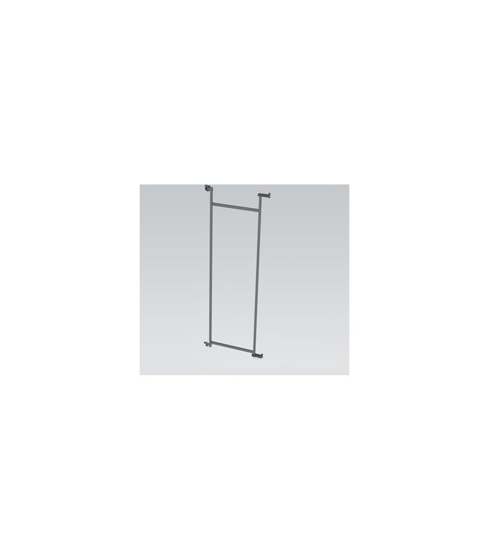 Hochschrank-Türrahmen,Stahl anthrazit Dispensa DOU III 9352803,Rahm.H1700mm