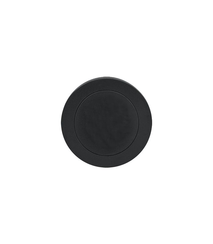 Blindrosette EZ1332 BL blind Ring kantig Kosmos schwarz