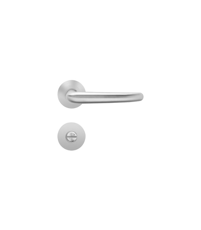 Drücker-Rosettengarnitur Elba EPL22 BAD Edelstahl matt TS 39-47mm PlanDesign