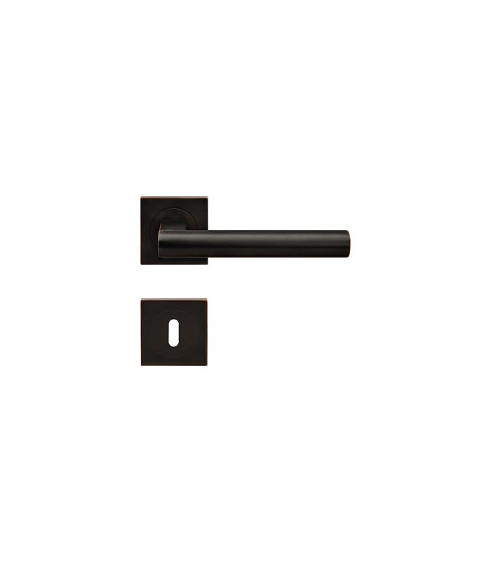 Drücker-Rosettengarnitur Madeira ER45Q BB Antik Bronze Optik TS 38-48mm