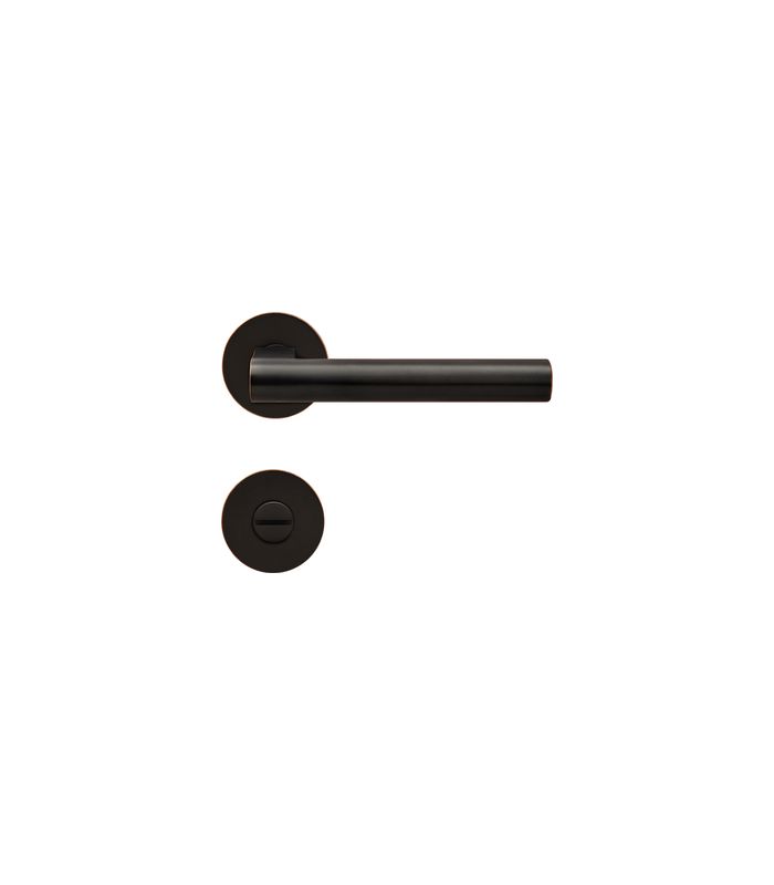 Drücker-Rosettengarnitur Madeira EPL45 BAD Antik Bronze Optik TS 38-48mm PlanDesign