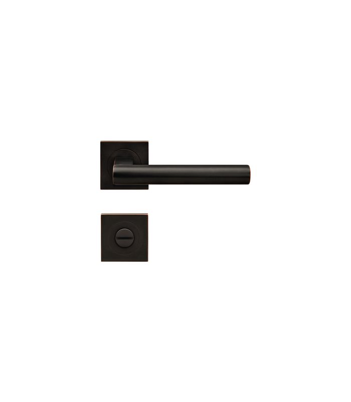 Drücker-Rosettengarnitur Madeira ER45Q BAD Antik Bronze Optik TS 38-48mm