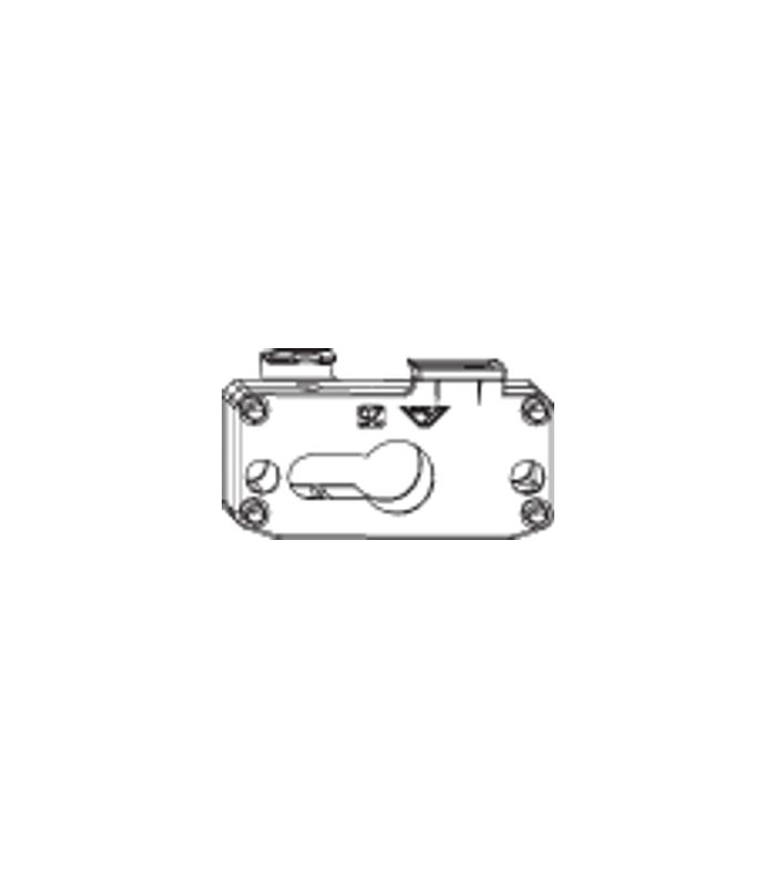 Drehkipp-Getriebeschlosskasten, für Getriebestulp, D 40mm, NX, Stahl RotoSil