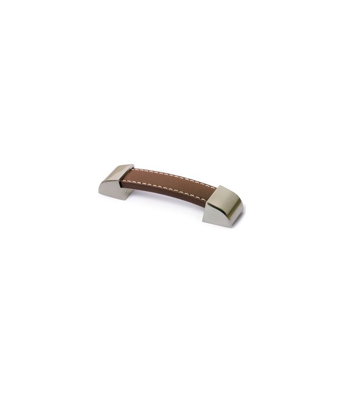 MB-Griff,B25x128mm,H17mm Agliano 9113454,Leder braun
