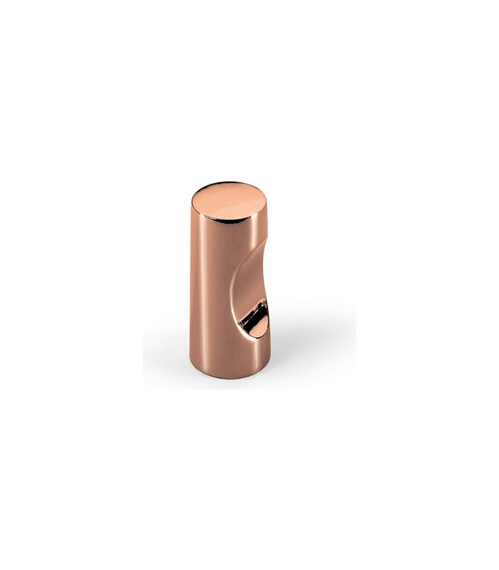 Möbel- Knopf, Almus, 9204136, Durchmesser 12mm, Höhe 24mm, Zink, kupferoptik glanz