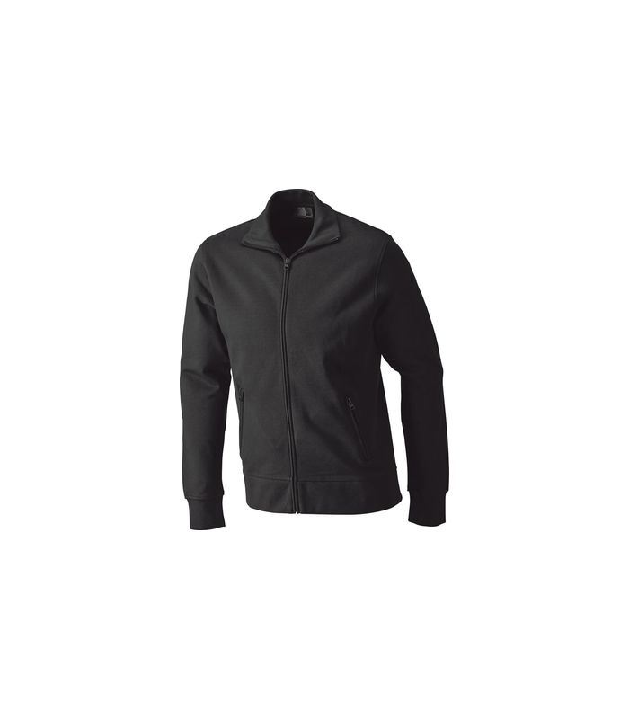 Sweatshirtjacke, Gr. M schwarz
