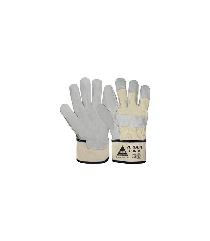 Handschuh Verden, Spaltle.Gr. 10, grau MW