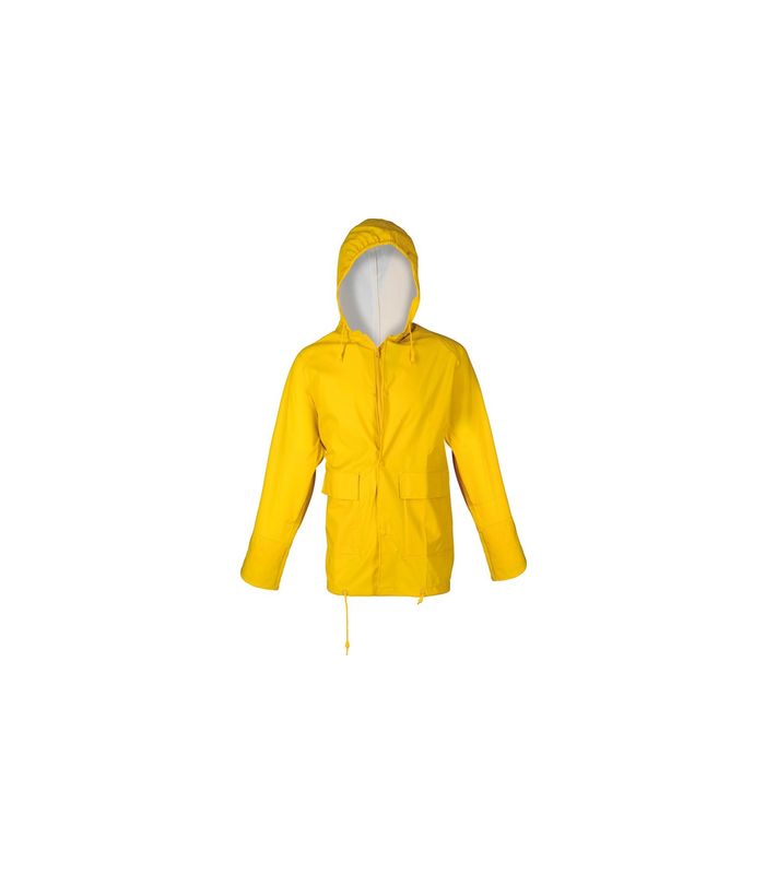 Jacke, PU-Stretch, Gr. 5/66-68, gelb