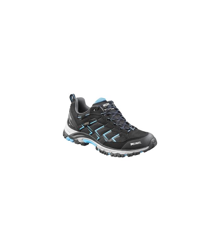 Sportschuh 3825-01, Gr. 4,5, schwarz/azur