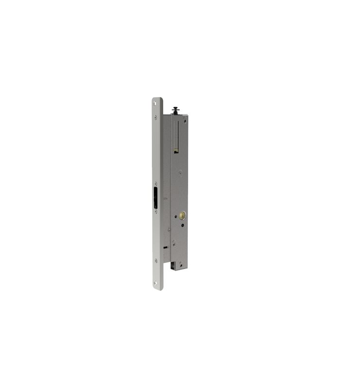 Panik-Treibriegelschloss B-19930,24V UG/9,D65,W28x9x410rd,ER,DL