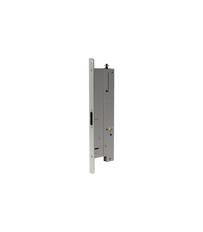Panik-Treibriegelschloss B-19930,24V UG/9,D80,W28x9x410rd,ER,DR