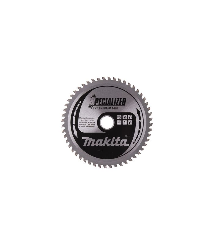 Sägeblatt für Metall 150x20x52T B-47064