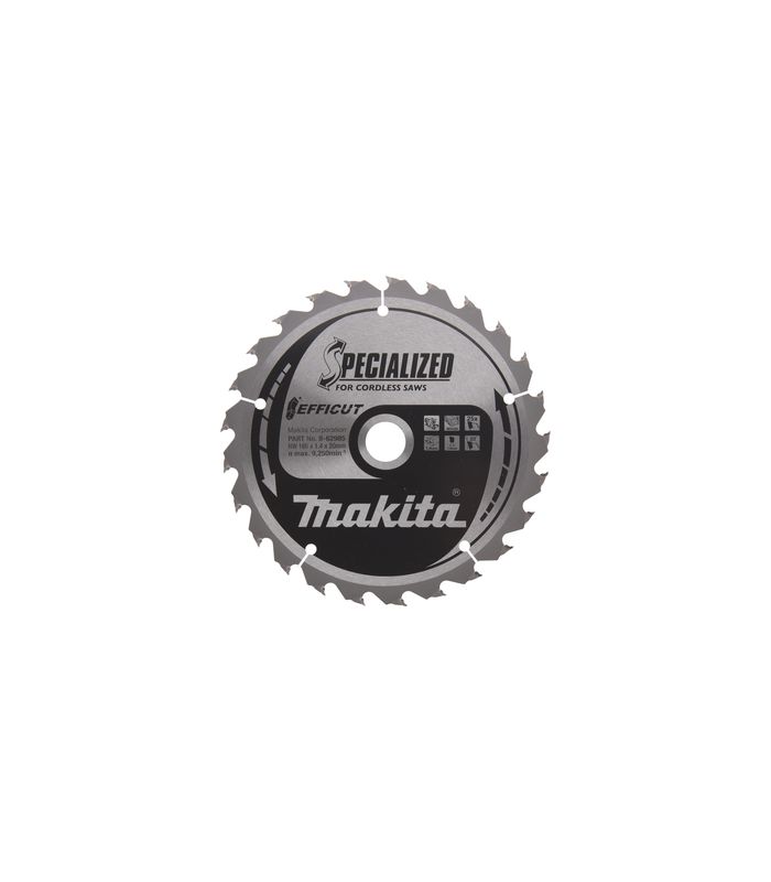 EFFICUT Sägeblatt 165x20 mm, 25 Zähne