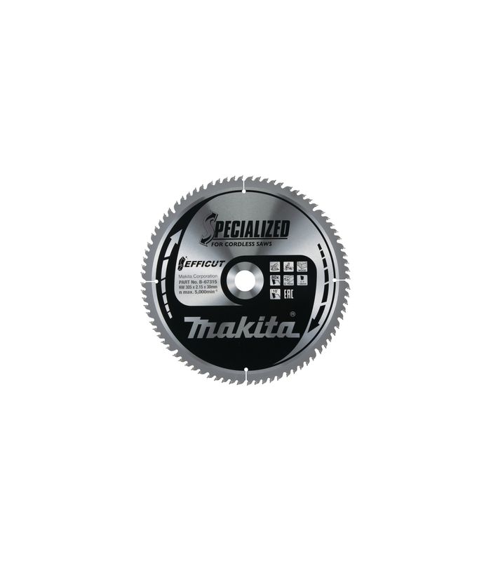 EFFICUT Sägeblatt 305x30 mm, 80 Zähne