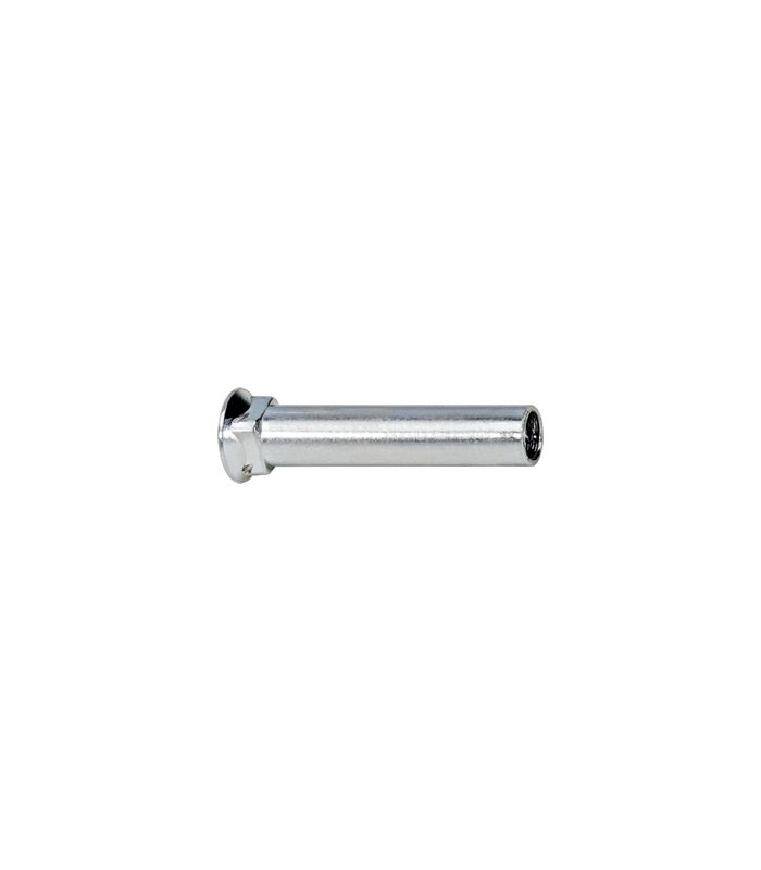 Hülsenmutter, für Türbeschlag, B-78510, M5x 30mm, Stahl, stahl verzinkt